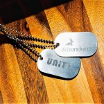 Unity Tag Necklace Stainless Steel