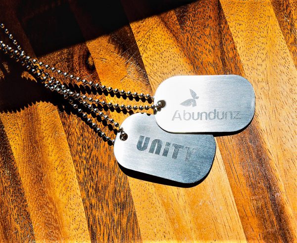 Unity Tag Necklace Stainless Steel